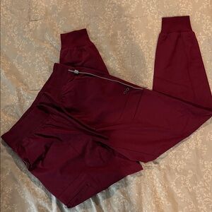 Burgundy Jogger Pants